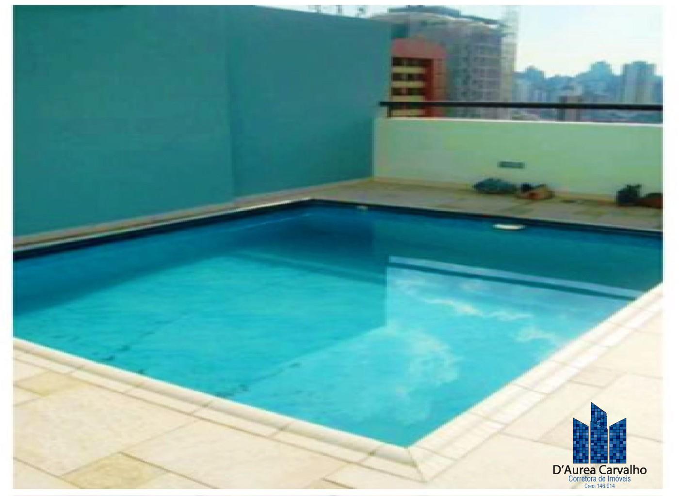 Piscina da Cobertura com Solarium